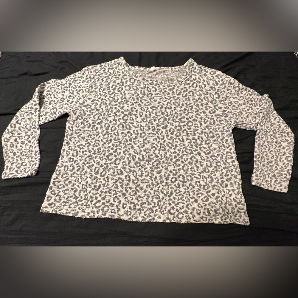 Leopard Print Sweater